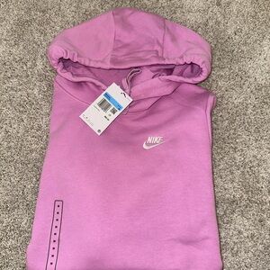 New Nike pink hoodie